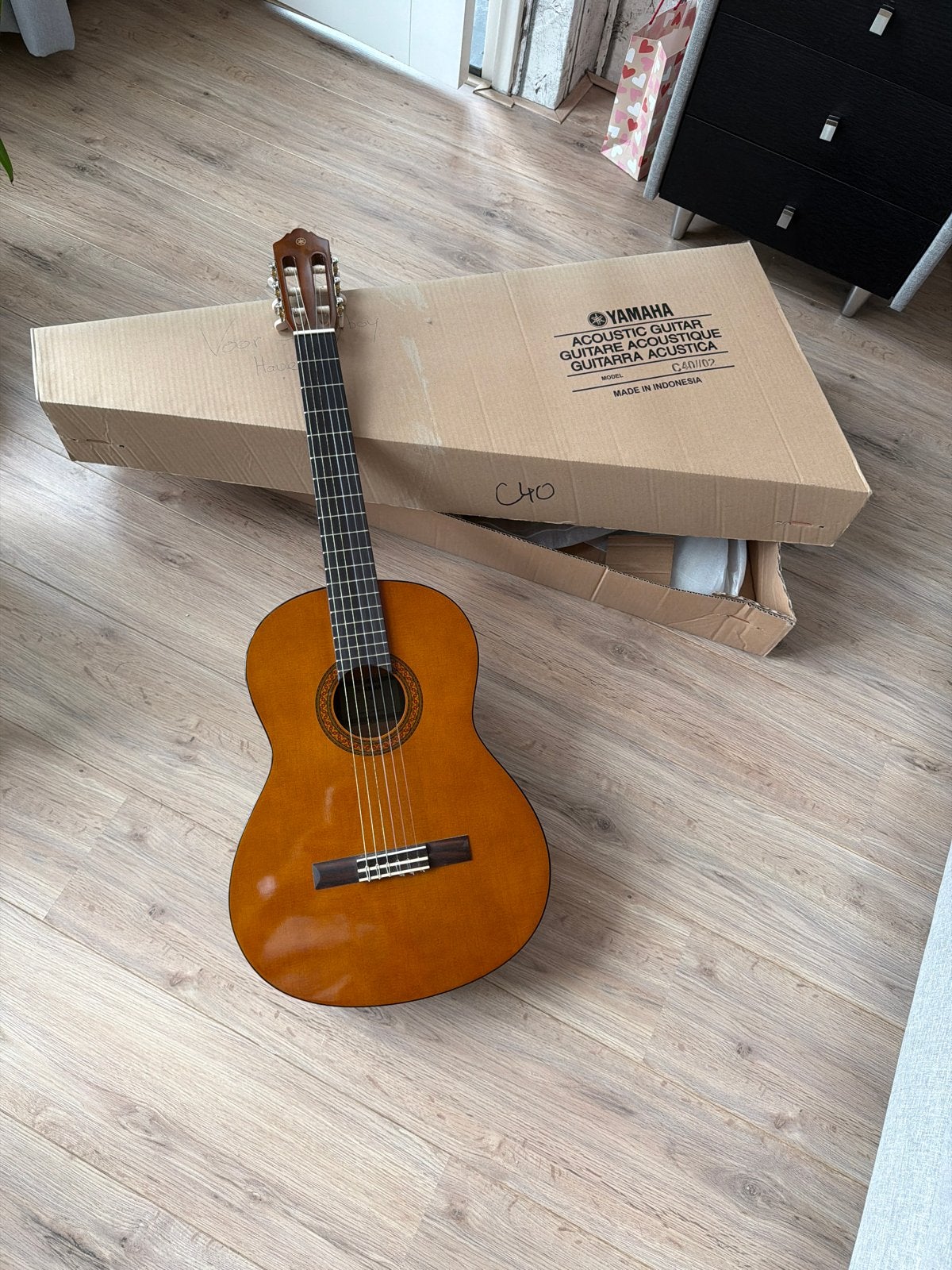 Yamaha C40 Klassieke Gitaar - Zo goed als nieuw, Ophalen of Verzenden, Zo goed als nieuw, Klassieke of Spaanse gitaar