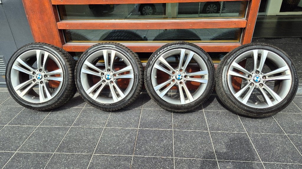 BMW velgen 397M / winterbanden 18 inch met Pirelli Sottozero, Auto-onderdelen, Ophalen, 18 inch, Gebruikt, Banden en Velgen