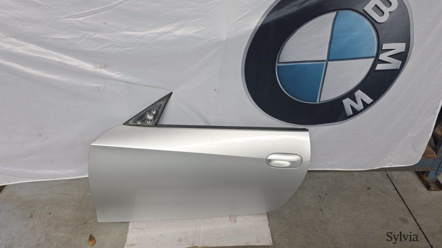 Deur portier links BMW Z4 E85 E86 Titansilber metallic 354 4, Gebruikt, -, Deur, -
