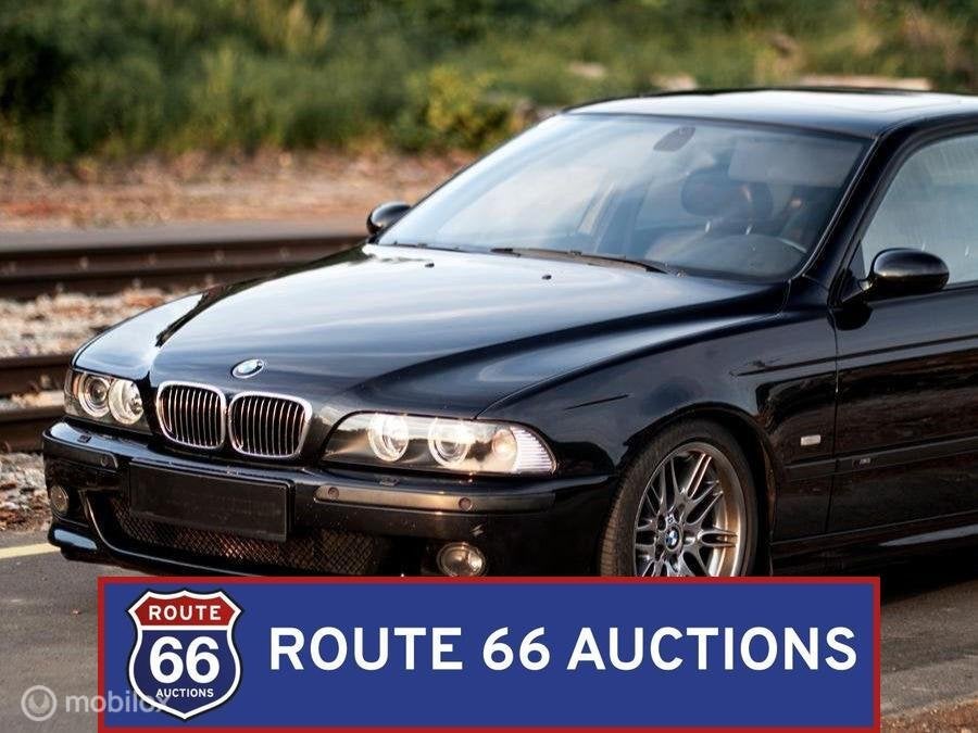 BMW M5 | 2000 | Route 66 Auctions, Auto's, Overige carrosserieën, Zwart, Bedrijf, Handgeschakeld