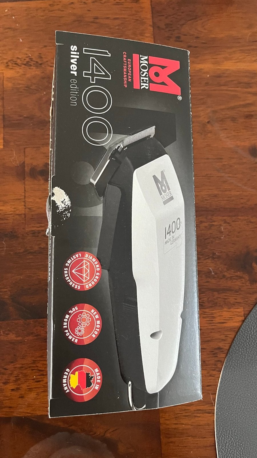 Moser 1400 Silver Edition Tondeuse - Nieuw in doos, Ophalen of Verzenden, Nieuw, Scheren en Epileren