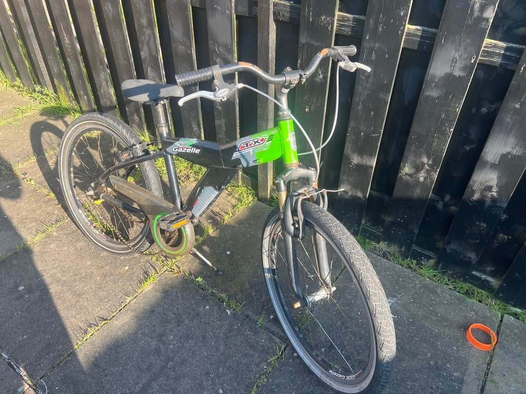 Gazelle jongensfiets, Fietsen en Brommers, Fietsen | Jongens, Ophalen, Gebruikt, 24 inch, Handrem