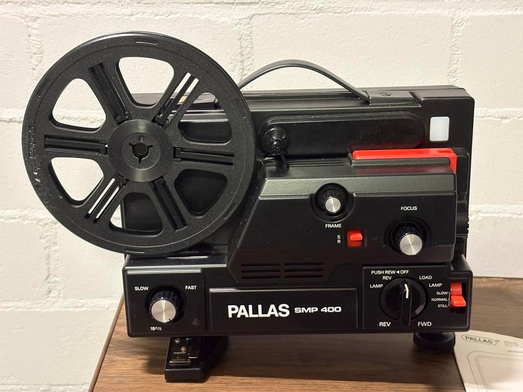 Pallas SMP 400 Super 8 Filmprojector - compleet met doos, Verzamelen, Ophalen of Verzenden
