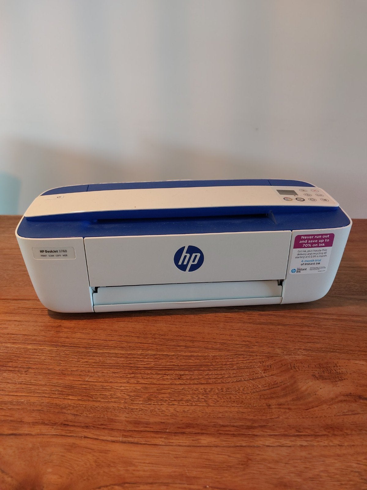 HP Deskjet 3760 all in one printer, Computers en Software, Printers, Ophalen, Kleur printen, All-in-one, Zo goed als nieuw