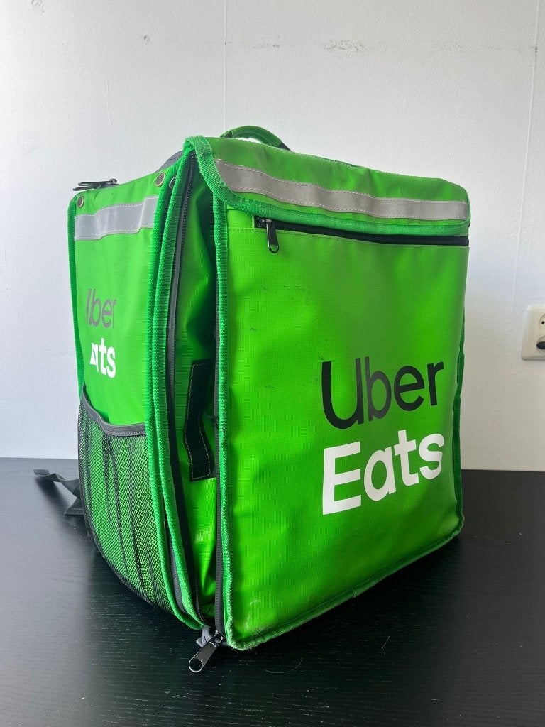 Uber Eats Bezorgtas, 25 tot 40 cm, Zo goed als nieuw, Waterdicht, Ophalen