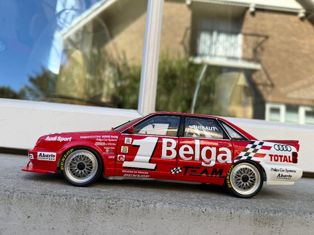 1:18 Audi V8 Evolution #1 Belga Dubois Procar '93 Minichamps, Hobby en Vrije tijd, Minichamps, Auto, Ophalen of Verzenden, Zo goed als nieuw