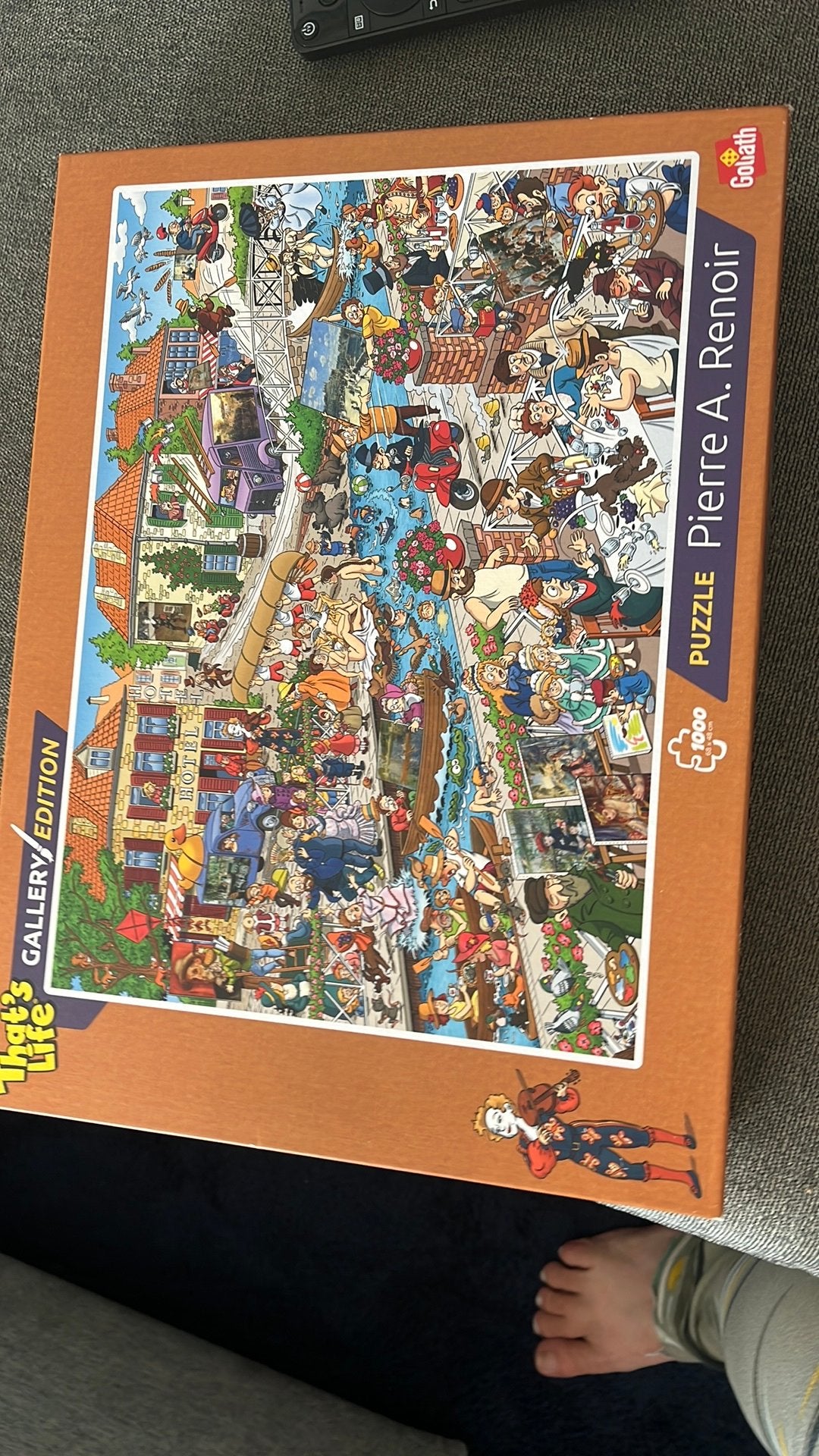 That’s life puzzel Pierre A. Renoir, Ophalen, 500 t/m 1500 stukjes, Zo goed als nieuw