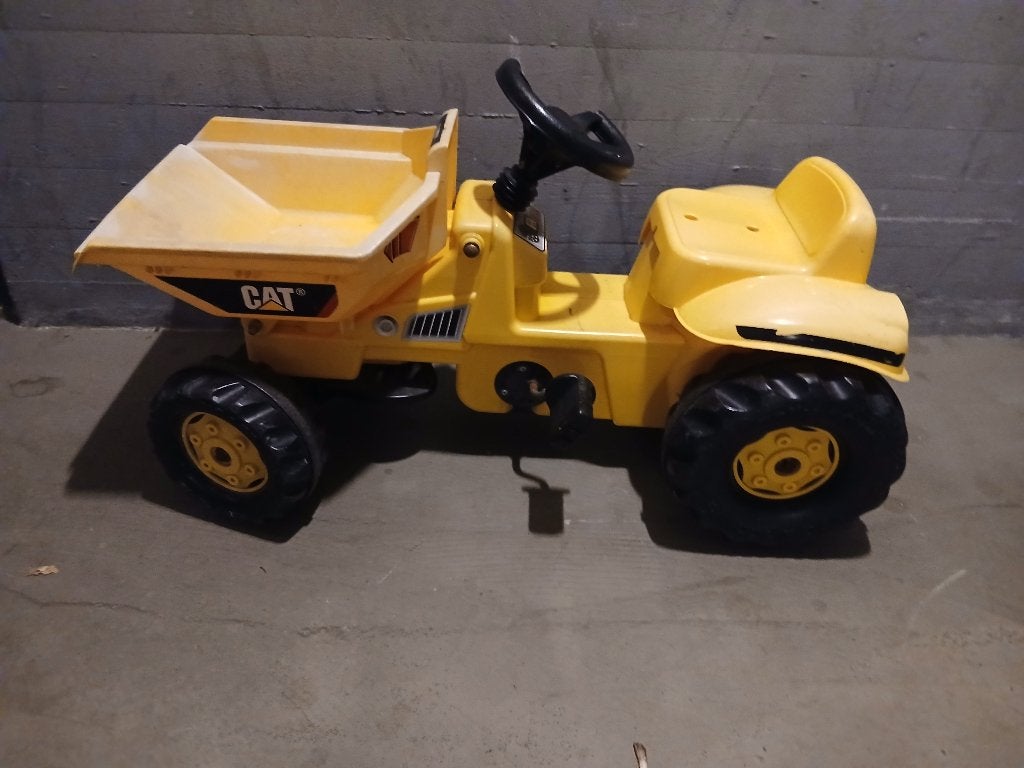Kindertractor kleur geel, Ophalen, Gebruikt, Overige typen