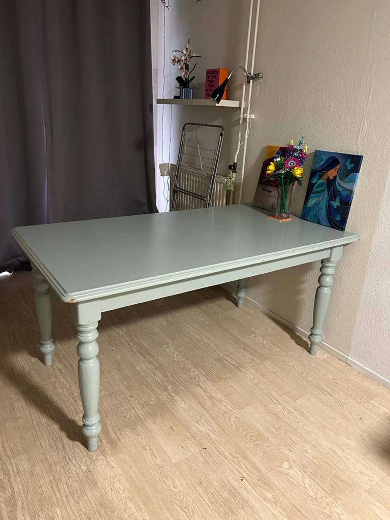 Authentieke tafel te koop, Huis en Inrichting, Tafels | Eettafels, Ophalen, Gebruikt, 50 tot 100 cm, 150 tot 200 cm