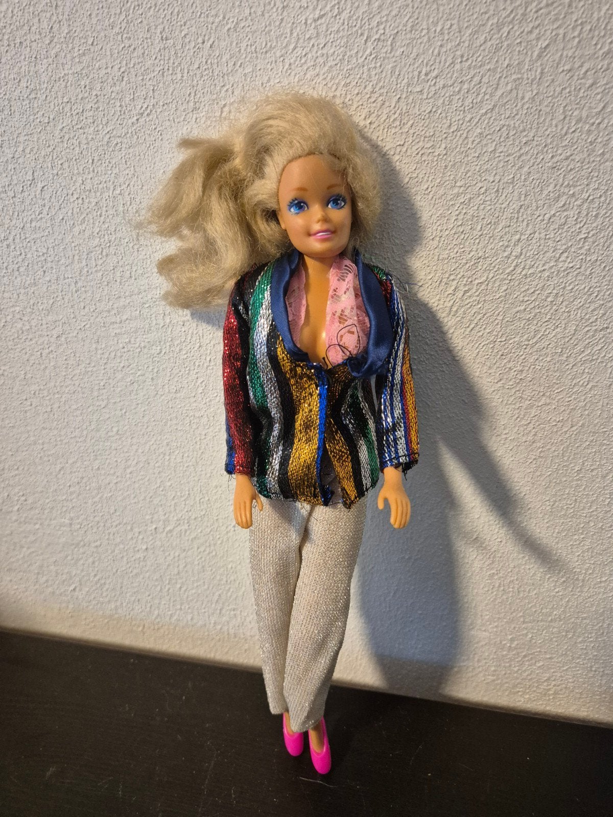 Vintage Barbie pop Mattel Inc. 1976 met kleding, Ophalen of Verzenden, Gebruikt, Barbie