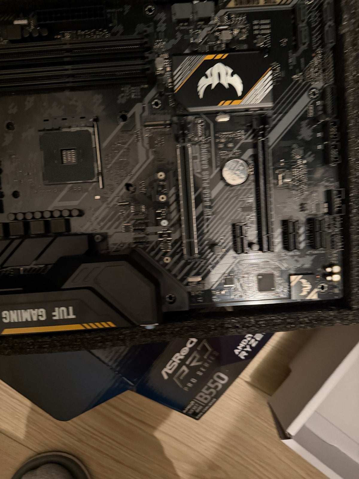 Gebruikt ASUS TUF Gaming Moederbord, Computers en Software, Moederborden, Ophalen of Verzenden, Gebruikt, AMD, DDR4