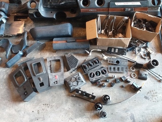 Mercedes W123 interieurdelen voor sedan, coupé en combi, Auto-onderdelen, Ophalen of Verzenden, Gebruikt, Mercedes-Benz
