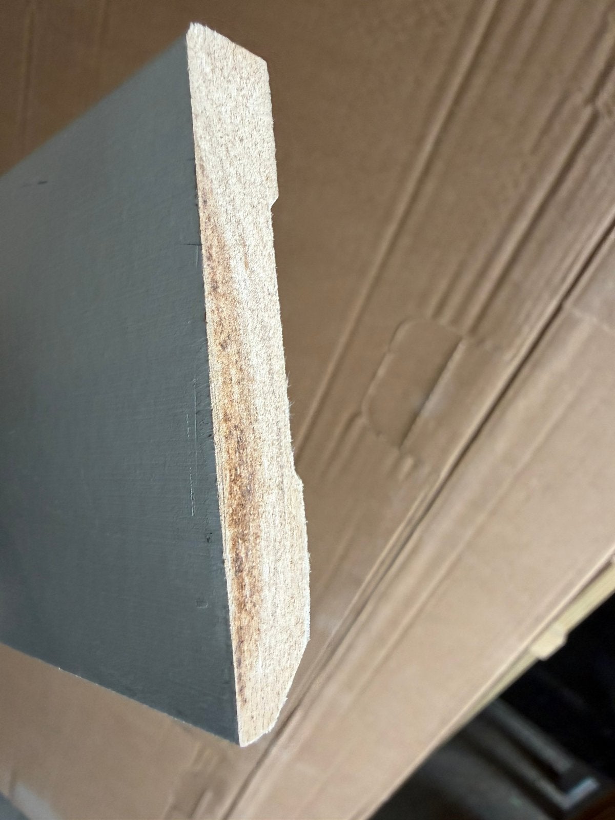 Mdf plint 12mm dik, 70 mm hoog, Doe-het-zelf en Verbouw, Platen en Panelen, Ophalen, Nieuw