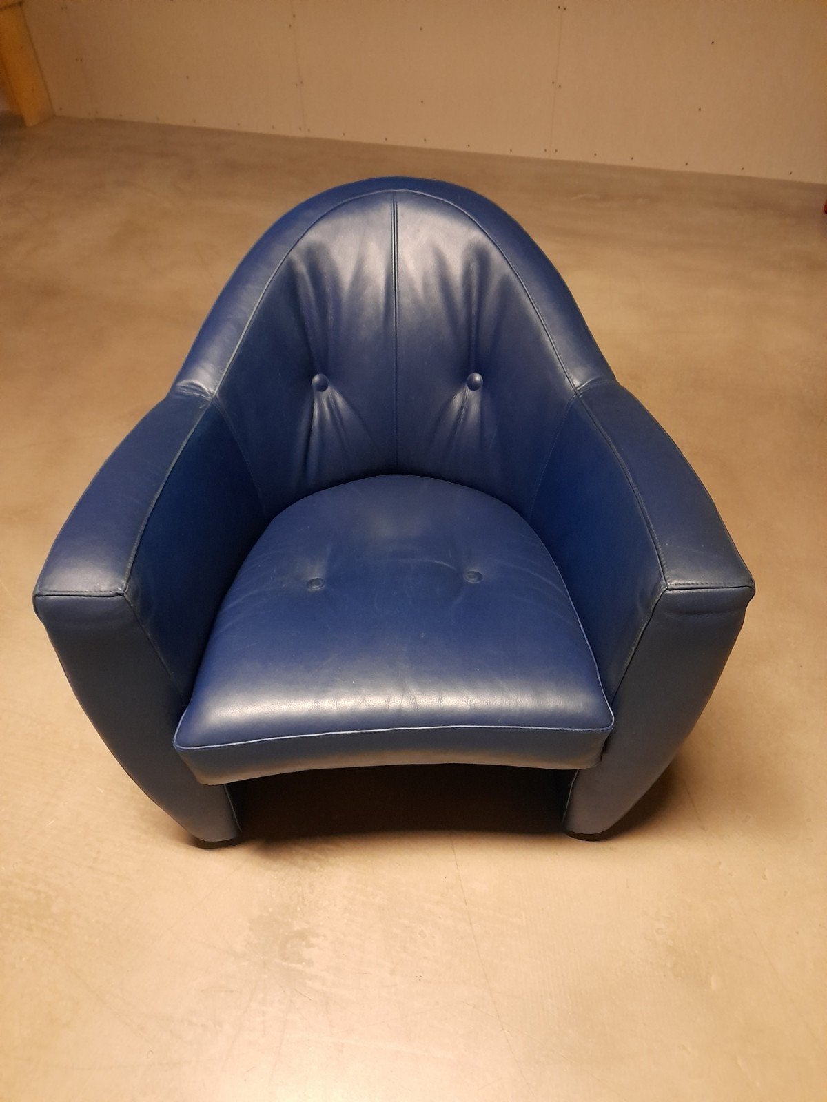 Stoere blauwe leolux carabita, Ophalen of Verzenden, 75 tot 100 cm