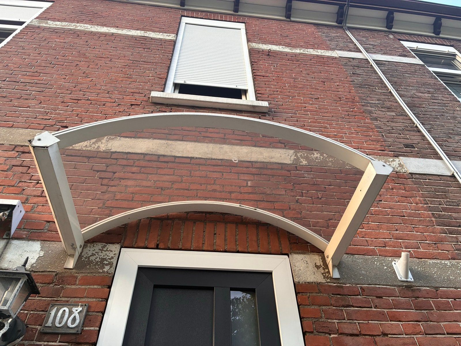 Mooie deur luifel te koop - Bescherming en stijl, Doe-het-zelf en Verbouw, Kunststof, Gebruikt, Overige typen, Ophalen