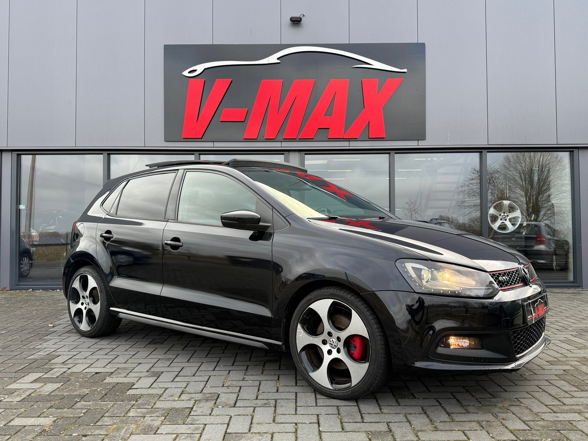 Volkswagen Polo 1.4 TSI GTI DSG Pano LED Stoelvw. Alcantara, Euro 5, Zwart, 4 cilinders, Zwart