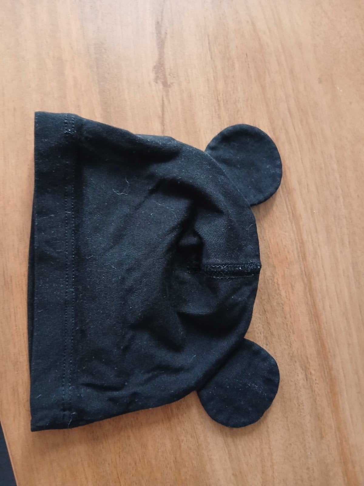 Zwart Disney mutsje met oortjes, Disney, Jongetje of Meisje, Ophalen of Verzenden, Zo goed als nieuw