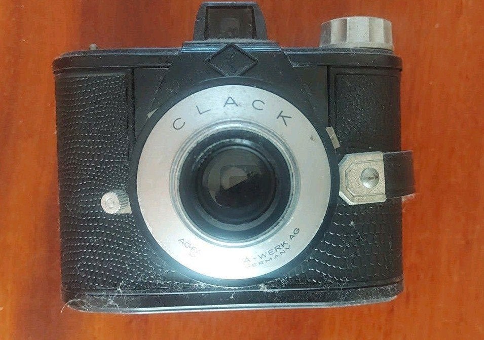 Vintage Agfa Clack camera - Gebruikt, Ophalen, Gebruikt, Compact, Overige Merken