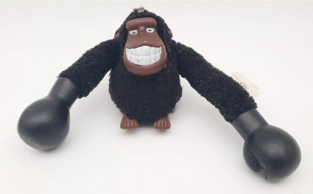 Kipling zwart Aapje Ali met bokshandschoenen sleutelhanger, Verzamelen, Ophalen of Verzenden, Gebruikt