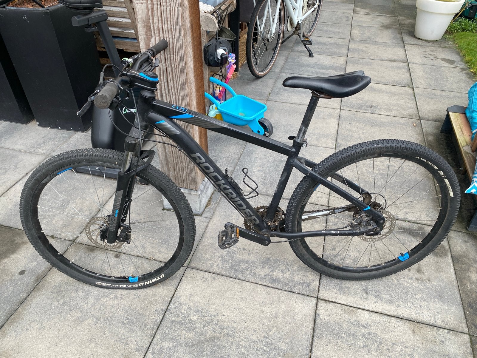 Rockrider Mountainbike st 520, Gebruikt, Overige maten, Meer dan 20 versnellingen, Schijfrem