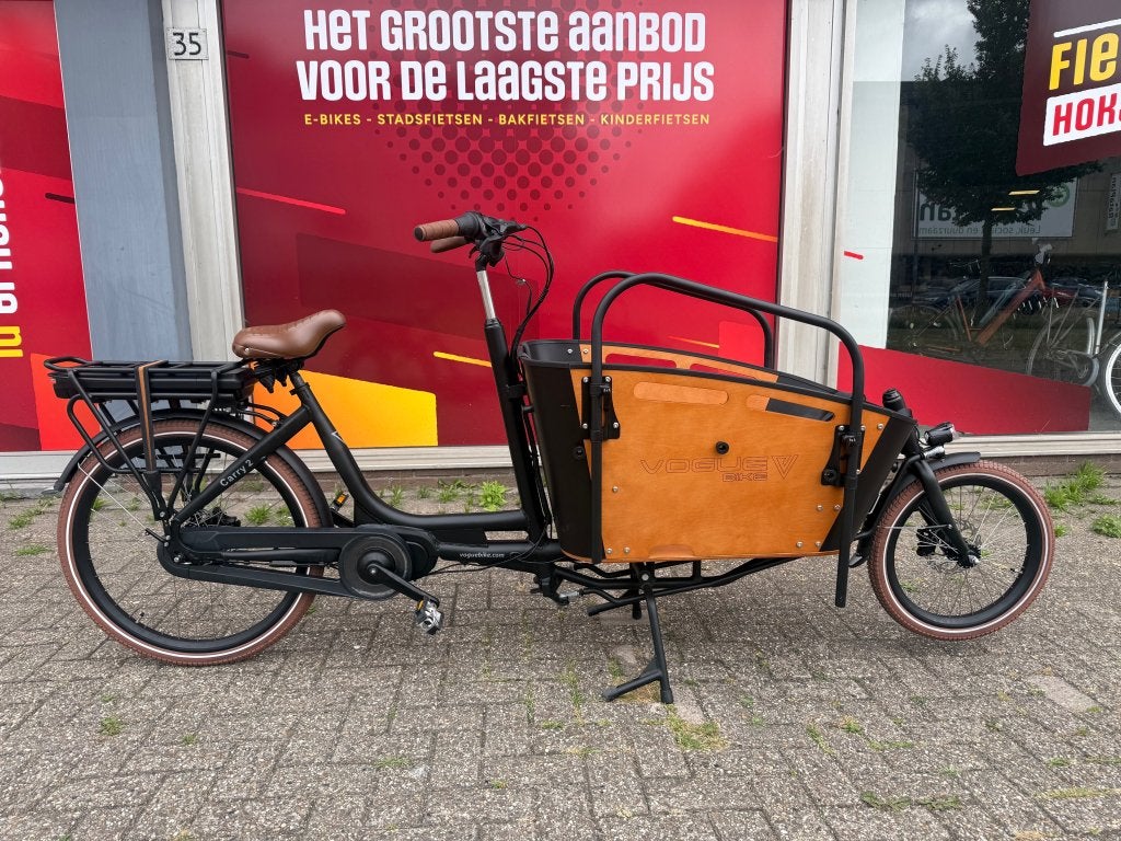 Fietshokje Beverwijk: Vogue Carry 2 E-bakfiets NIEUW!