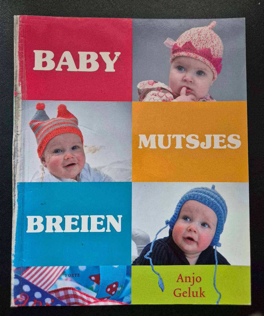 Baby mutsjes breien - Anjo Geluk, Hobby en Vrije tijd, Breien en Haken, Verzenden, Gebruikt, Breien, Patroon of Boek