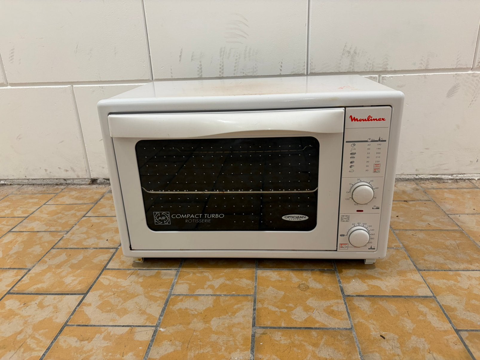 Oventje van Moulinex, Ophalen, Minder dan 45 cm, Vrijstaand, Mini-oven