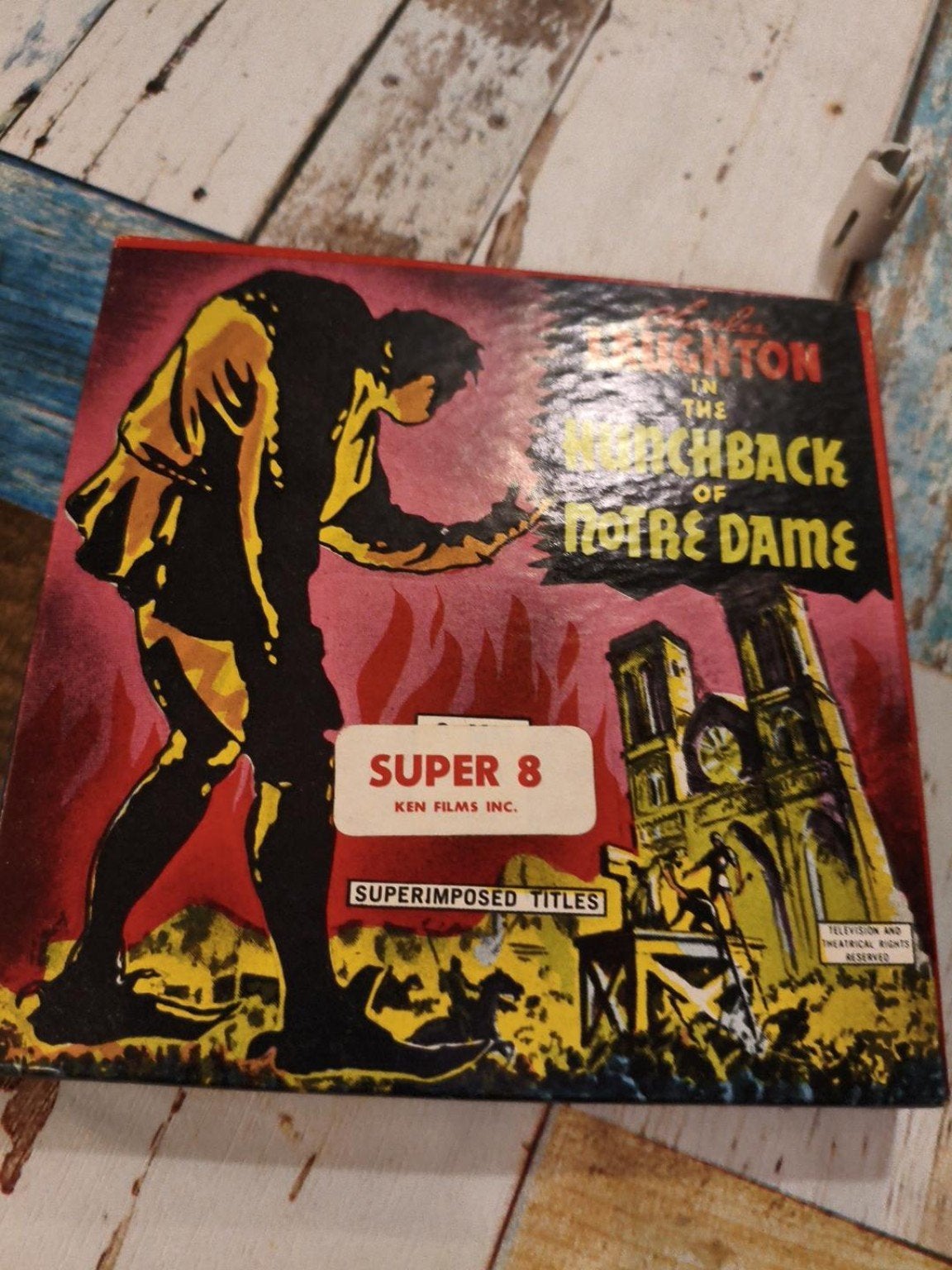 The Hunchback of Notre Dame - Super 8 film, Cd's en Dvd's, Gebruikt, Alle leeftijden, Drama, Ophalen of Verzenden