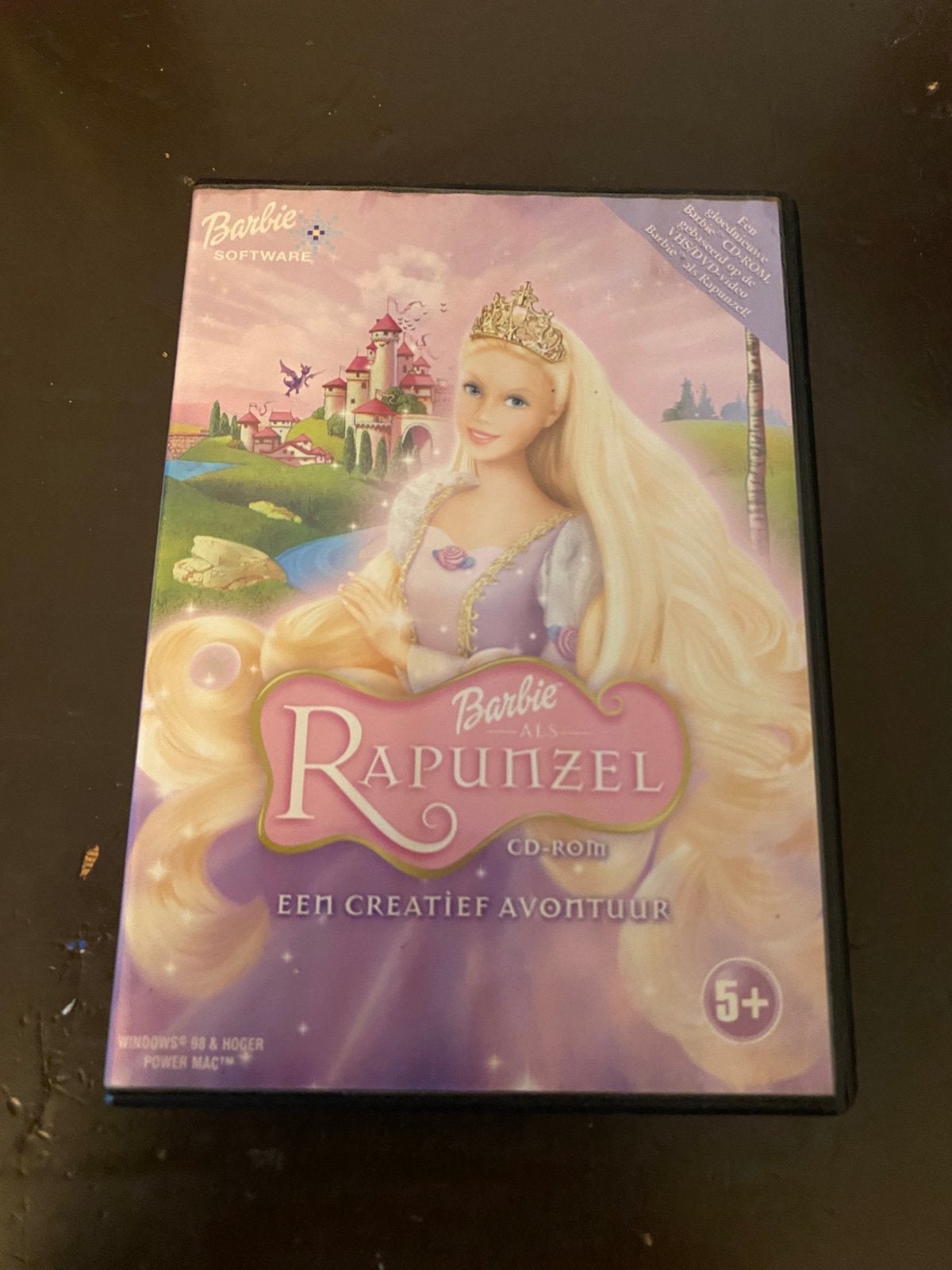 PC Game: Barbie als Rapunzel, 1 speler, Ophalen of Verzenden, Zo goed als nieuw, Vanaf 3 jaar