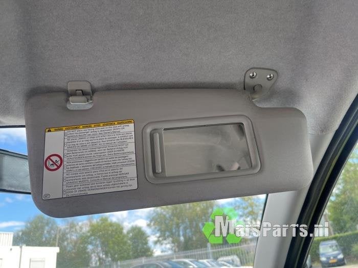 Zonneklep van een Daihatsu Cuore, Auto-onderdelen, Interieur en Bekleding, Gebruikt, Daihatsu, -, -