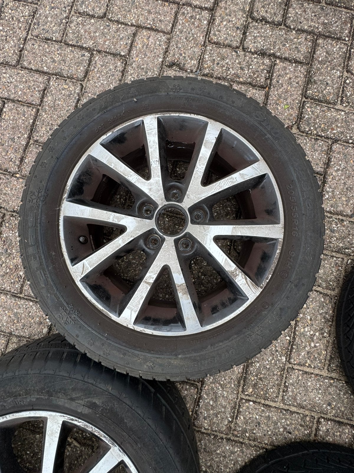 Vw touran velgen met banden 5x112, Auto-onderdelen, Ophalen of Verzenden, Volkswagen