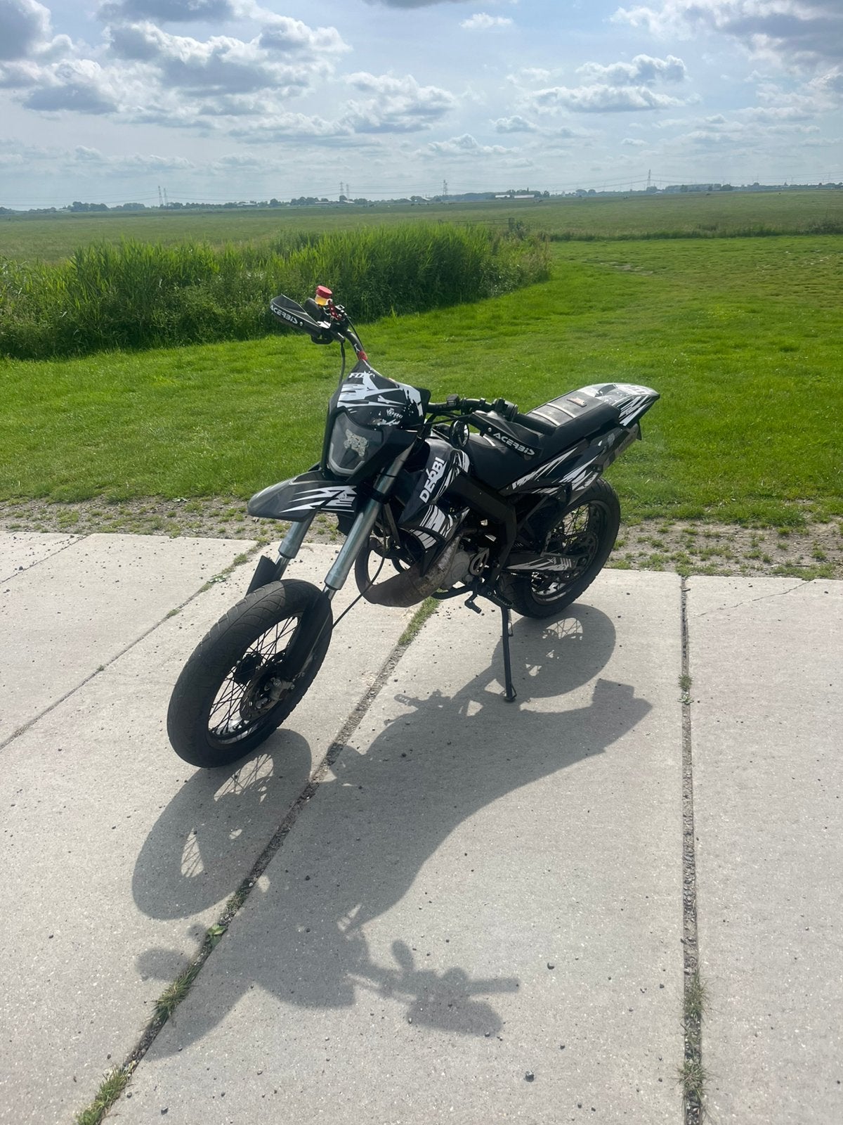 Derbi senda sdr (gereviseerd motorblok), Ophalen, Zo goed als nieuw