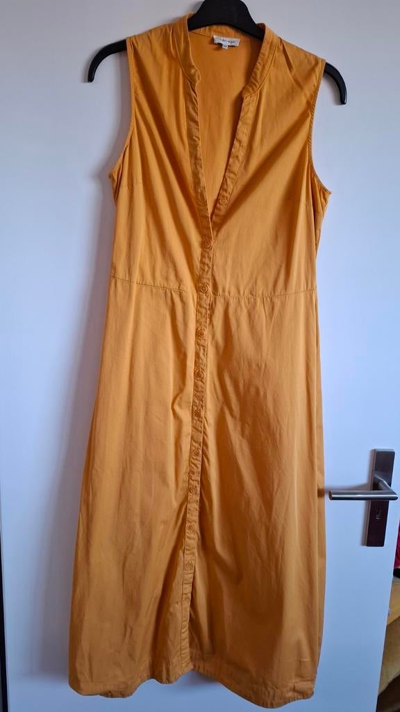 Terre Bleue jurk maat 40 okergeel valt uit als 38, Kleding | Dames, Jurken, Zo goed als nieuw, Maat 38/40 (M), Geel, Boven de knie