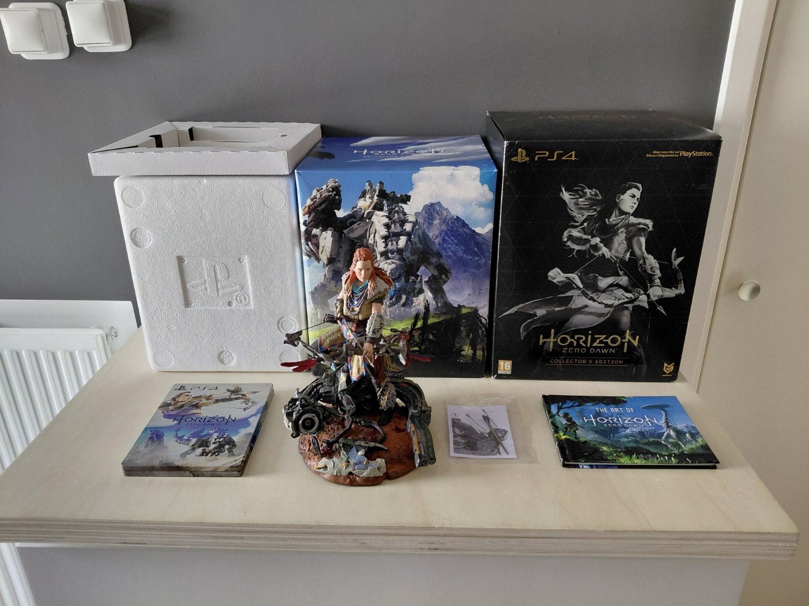 Horizon Zero Dawn Collectors Edition Playstation 4, Avontuur en Actie, 1 speler, Ophalen of Verzenden, Zo goed als nieuw