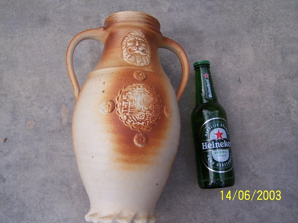 Siegburg steengoed REPLICA, Antiek en Kunst, Ophalen of Verzenden