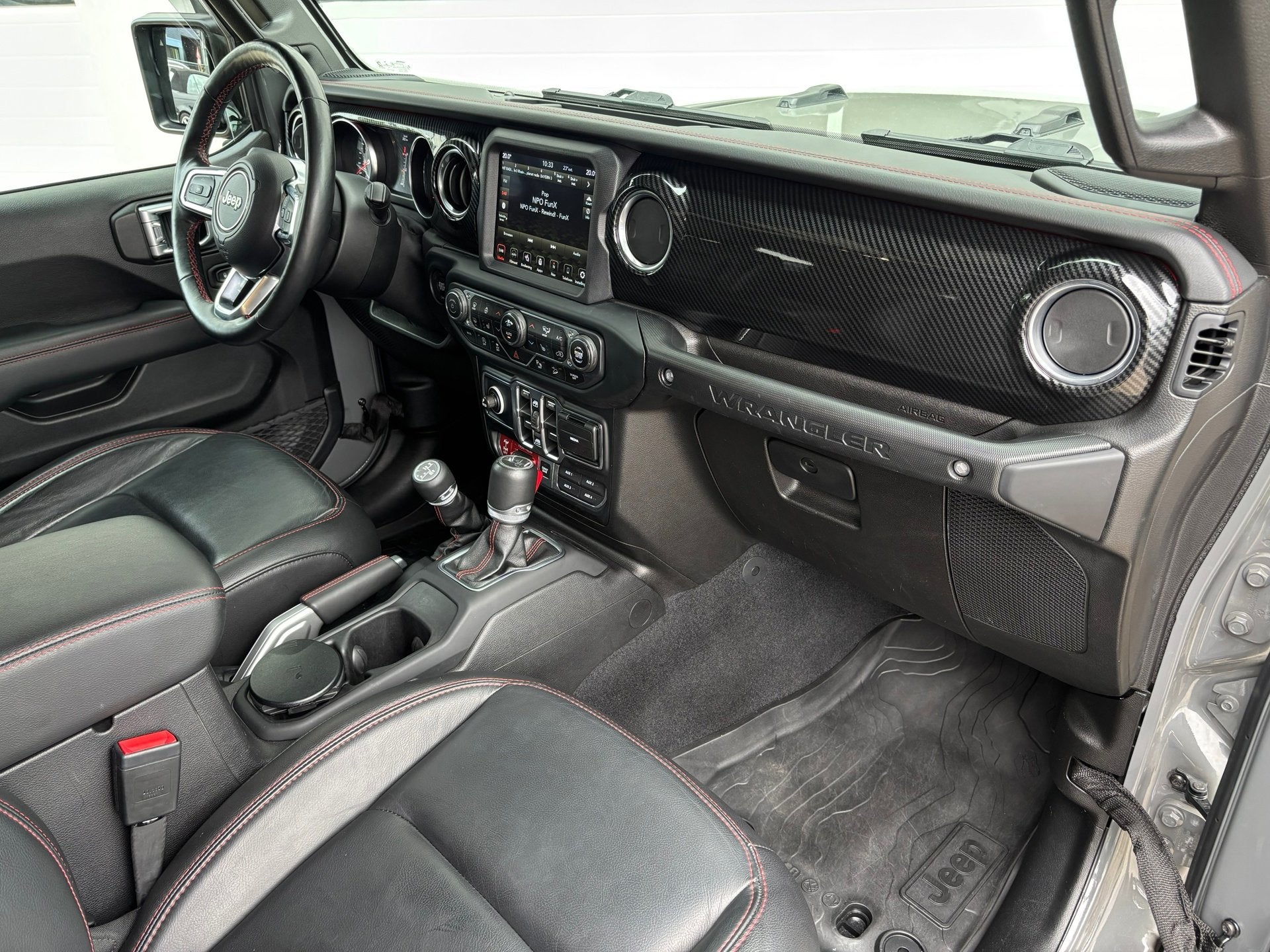 Jeep Wrangler Unlimited 2.0T Rubicon 1ste eig. GEEN HYBRIDE!, Auto's, Jeep, Automaat, Dealer onderhouden, 4 cilinders, Cabriolet