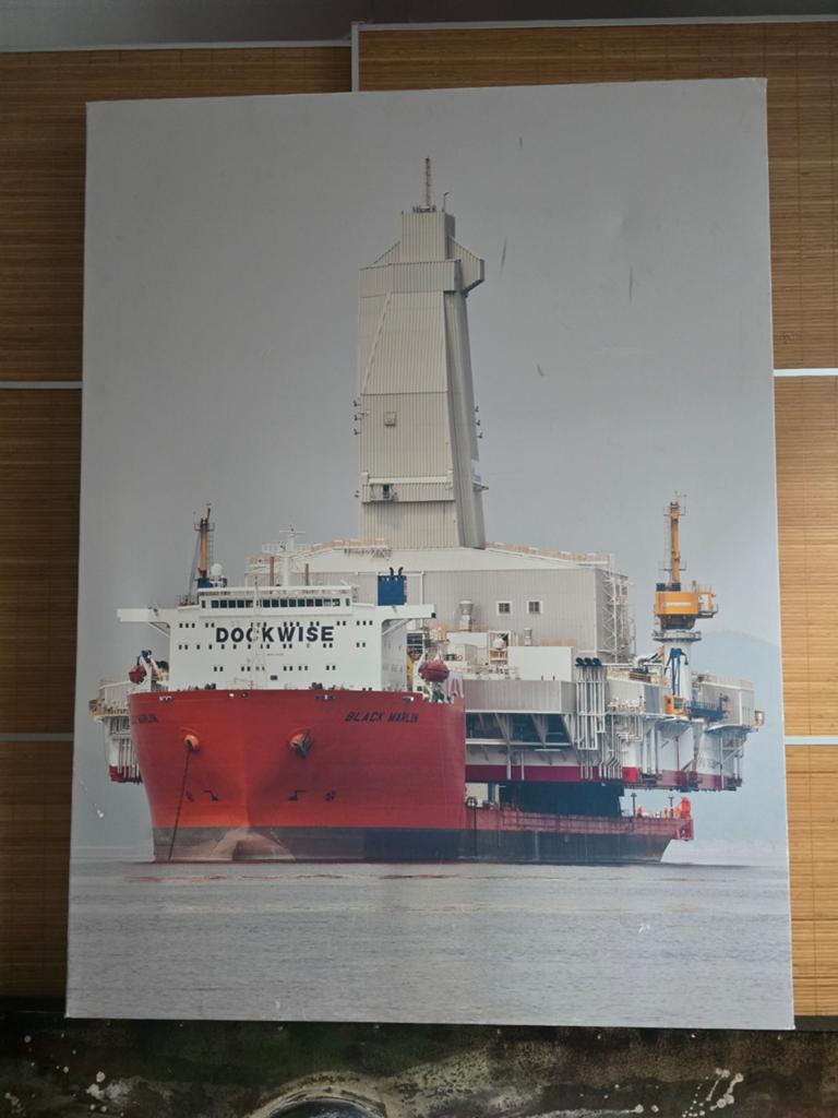 The Black Marlin beladen, Antiek en Kunst, Kunst | Tekeningen en Foto's, Ophalen of Verzenden