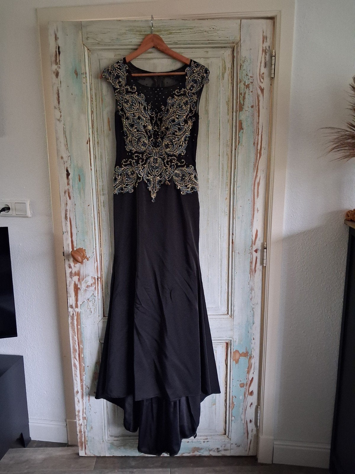 feestjurk met glitter, Overige typen, Zwart, Zo goed als nieuw, Ophalen