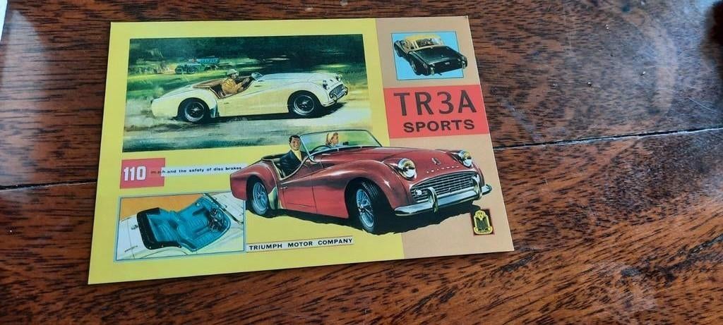 Oude ansichtkaart, oldtimer, Triumph, Ophalen of Verzenden, Voor 1920