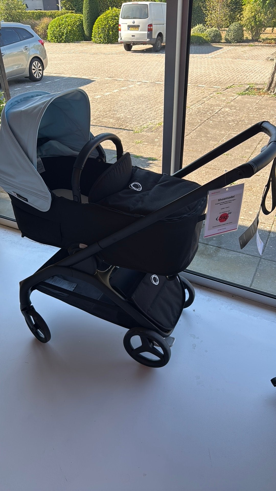 Bugaboo Dragonfly 2-in-1 Kinderwagen - Black/Skyline Blue, Ophalen, Nieuw