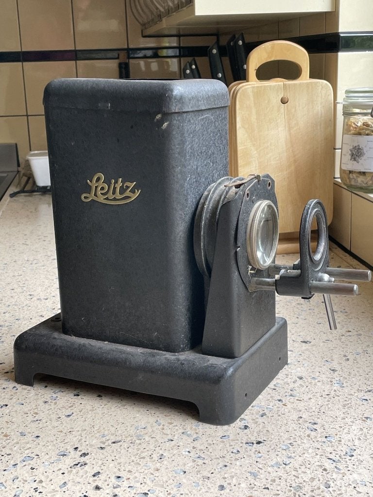 Leitz projector body (kaal!), Verzamelen, Fotografica en Filmapparatuur, Ophalen, 1960 tot 1980, Projector