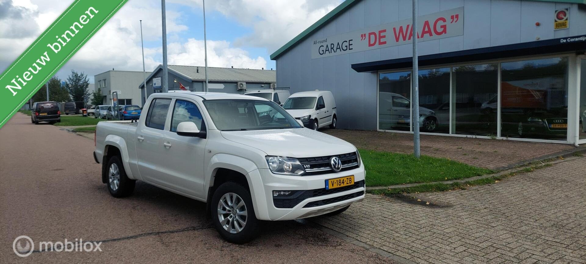 Volkswagen Amarok 3.0 TDI Plus Cab Comfortline DC 5PERS., Automaat, Gebruikt, Euro 6, Wit