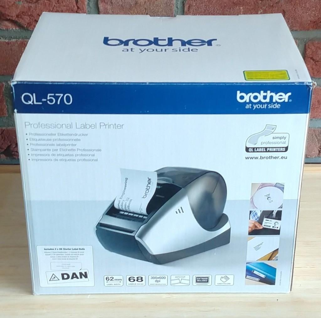 professionele Brother labelprinter, volgnr 12, Ophalen of Verzenden, Gebruikt, Brother