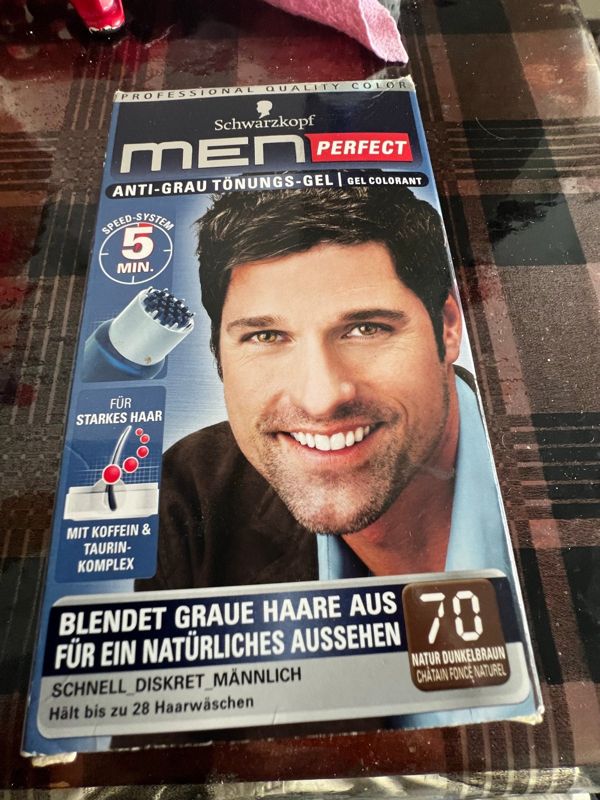 Schwarzkopf Men Perfect Anti-Grijs Tönungs-Gel - Nieuw, Ophalen of Verzenden, Nieuw, Overige typen
