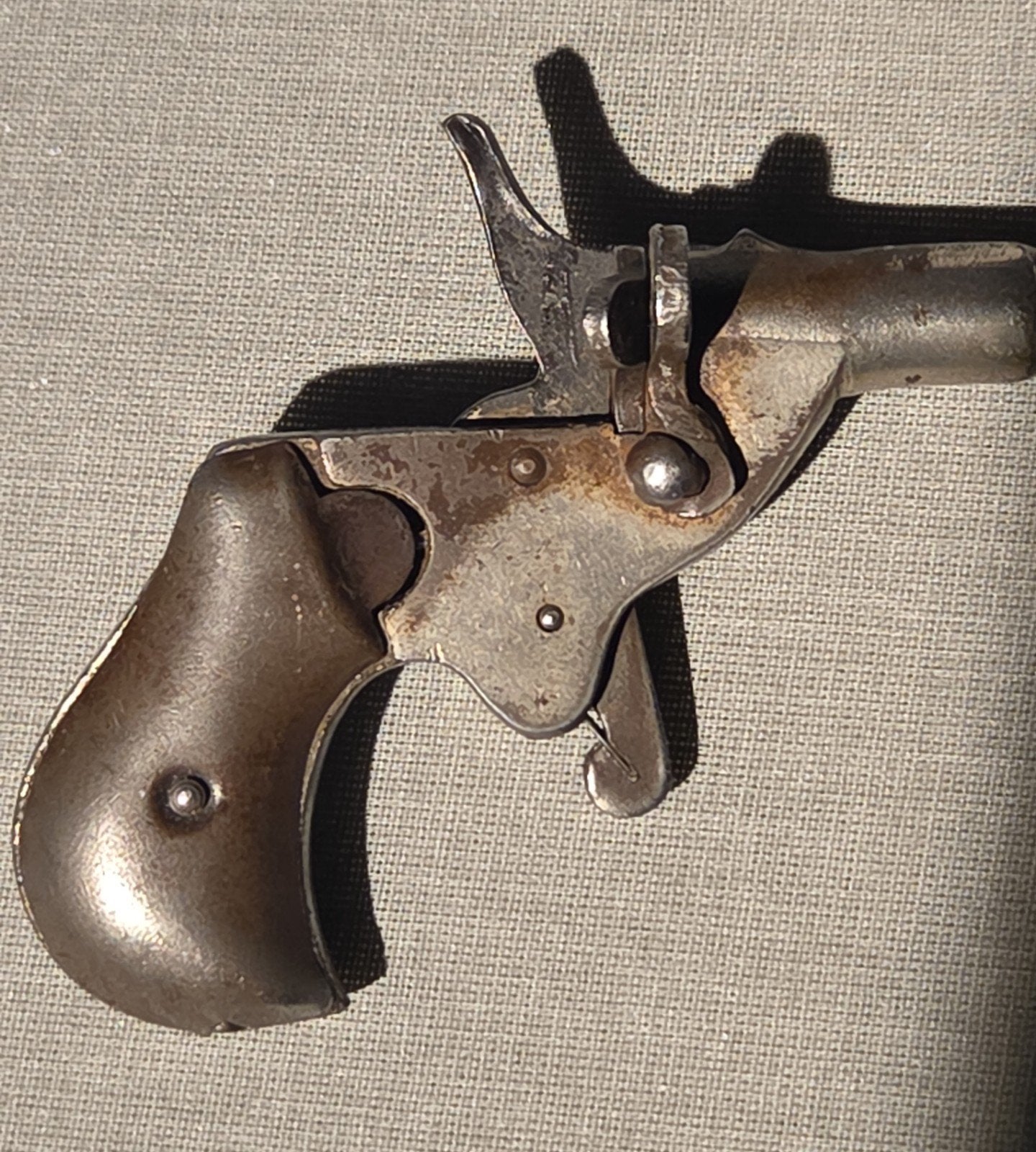 Antiek Flobert pistooltje D.R.G.M J.G. Anschütz (JGA), Overige typen, Ophalen of Verzenden, Duitsland, X