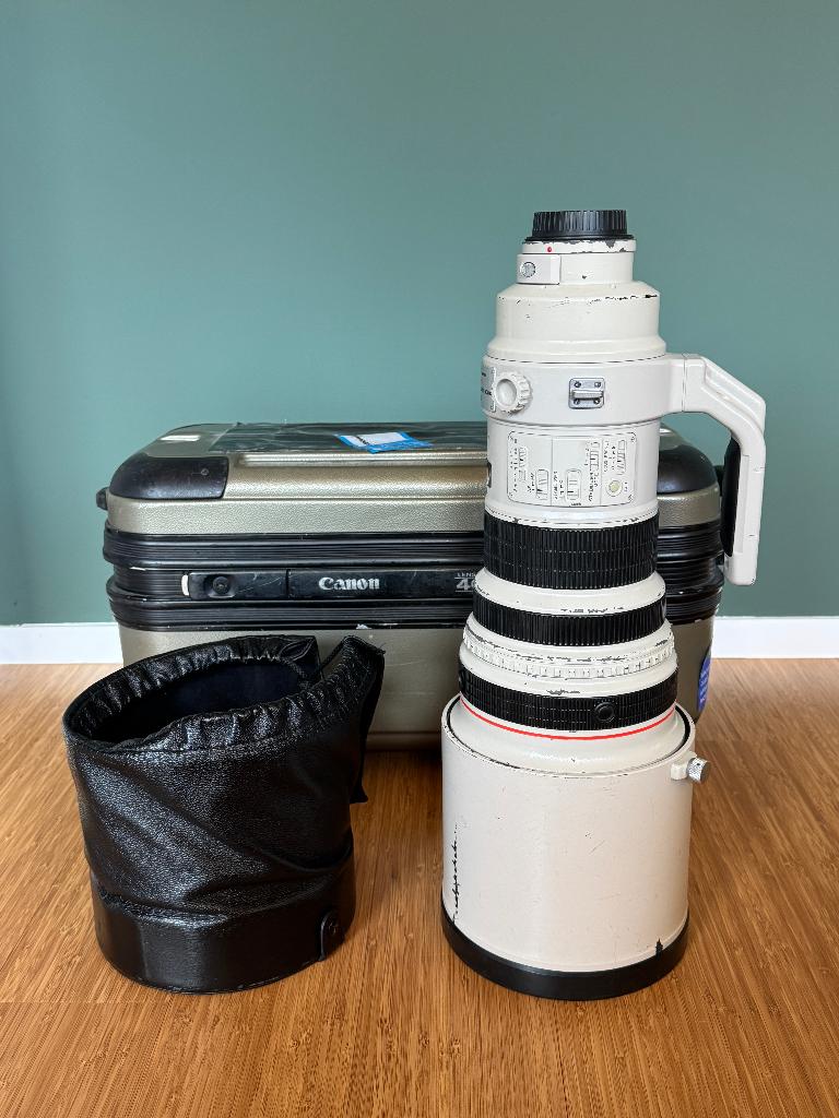 Canon 400mm 2.8 L IS USM, Ophalen of Verzenden, Gebruikt, Telelens