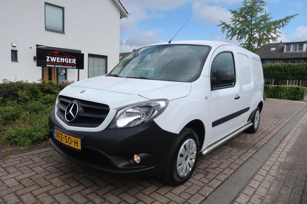 Mercedes Citan bestel 109 CDI Extra Lang L2 AIRCO|CRUISECONT, Gebruikt, Wit, Bedrijf, 2 stoelen