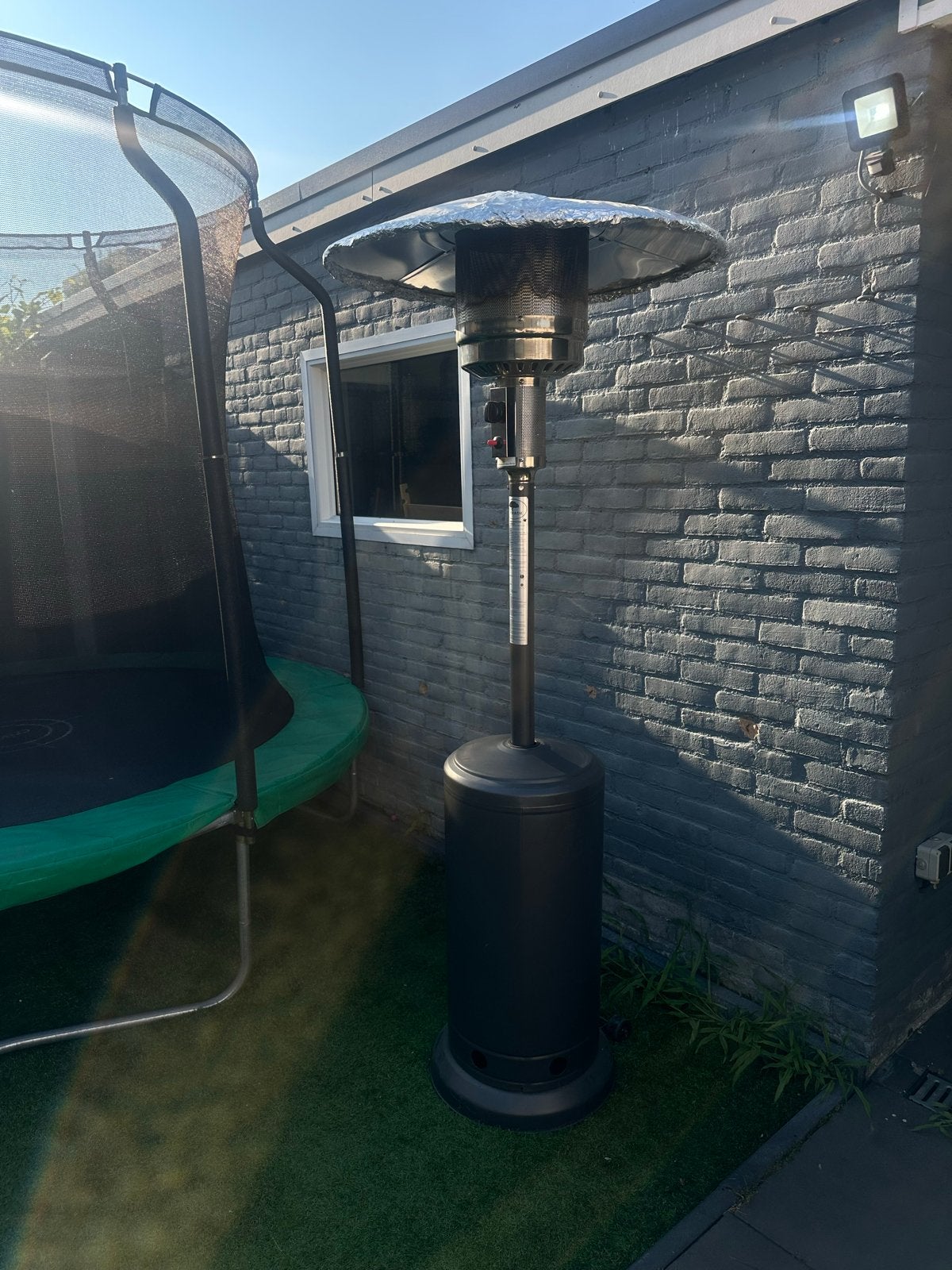Terrasverwarmer op gas - terras heater gas, Ophalen, Gebruikt, Gas, Vloer