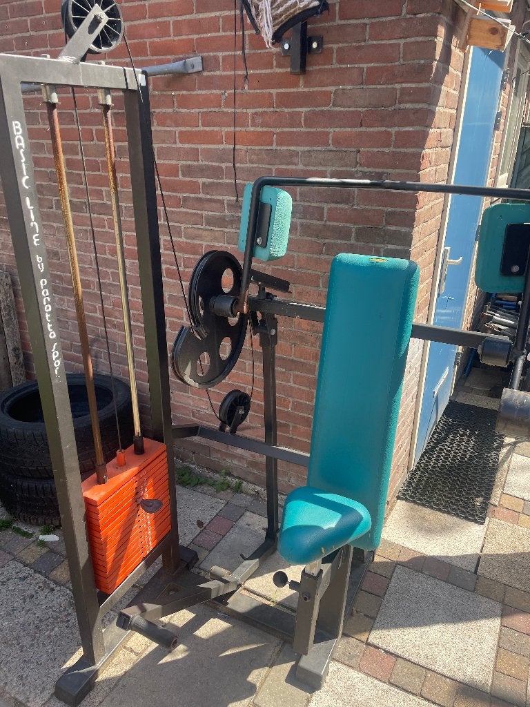 Panatta pullover machine, Ophalen, Gebruikt, Krachtstation