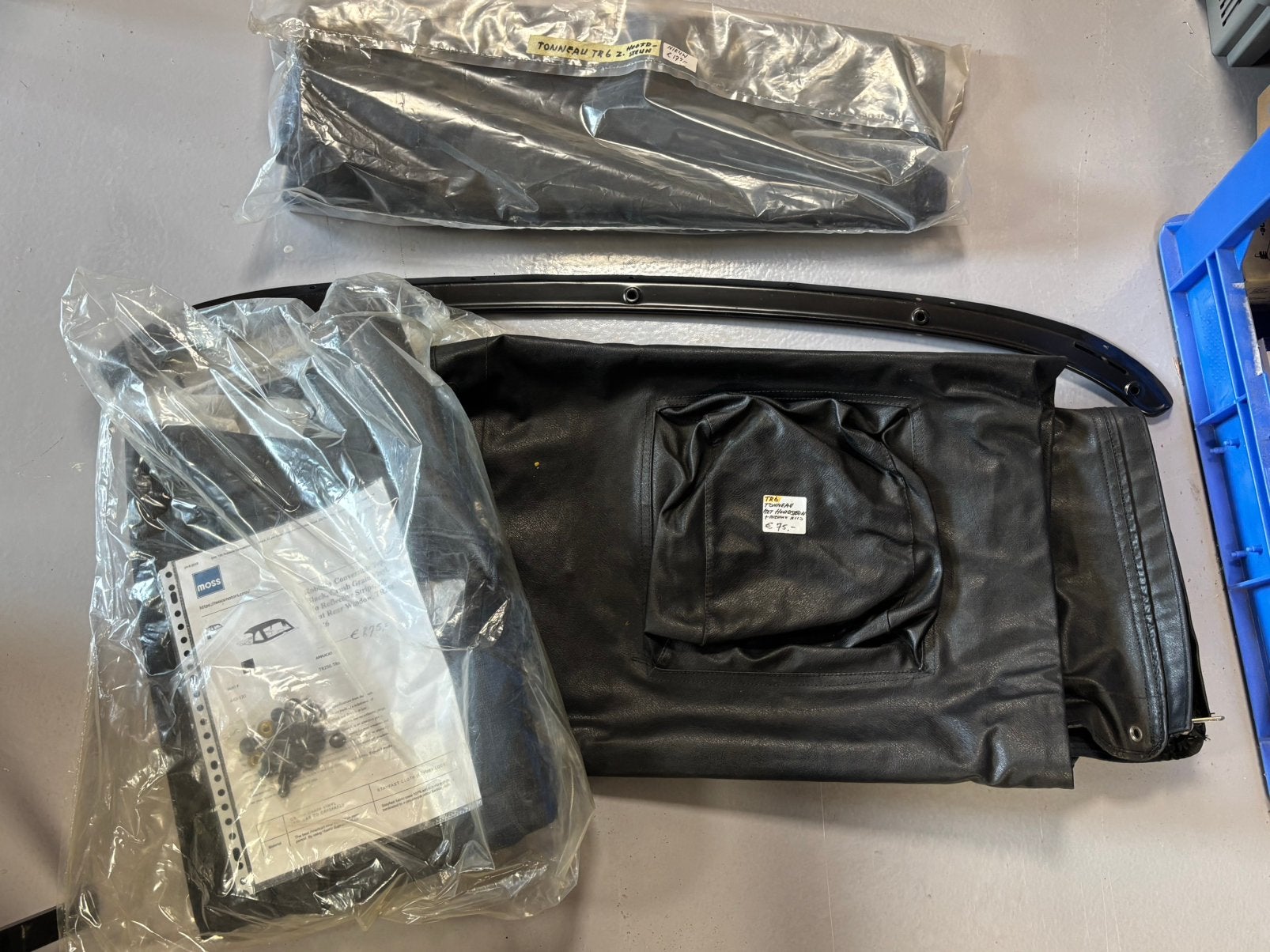 Krat 14 / te koop: covers voor Triumph TR6, Auto-onderdelen, Interieur en Bekleding, Ophalen of Verzenden, Nieuw, Triumph